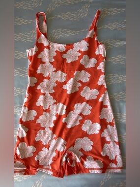 Fighting Eel NAMI ONESIE - SUNSET RETRO BLOOM